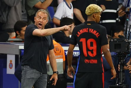 Hansi Flick keeps the intensity up against Espanyol