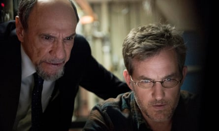F Murray Abraham and Maury Sterling in Homeland season six, which predicted Russian election interference.