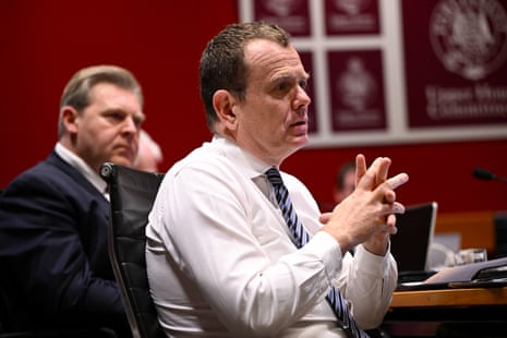 Stephen Lawrence in NSW’s Parliament House