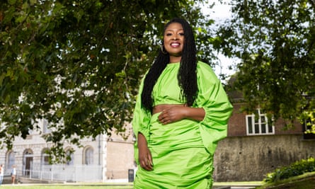 Labour’s Dawn Butler photographed under a tree