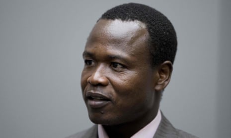 Dominic Ongwen in court in 2016. The senior commander in Uganda’s Lord’s Resistance Army has been sentenced to 25 years in prison.