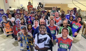Fan In The Stand initiative: cardboard cutouts of NRL fans, who can pay $22 to be printed out and placed in stadium while crowds are not allowed to attend games