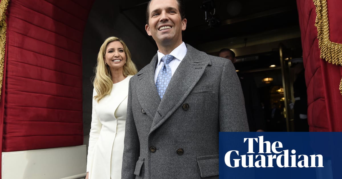 Trump Jr And Ivanka Trump Knew They Were Lying Over Ploy To Sell Condos Book Claims Ivanka Trump The Guardian