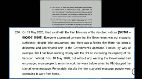 Extract from Khan’s witness statement