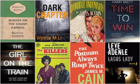 Crime covers, classic and new.
