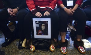 Canadian volunteers scour river for missing Indigenous women An