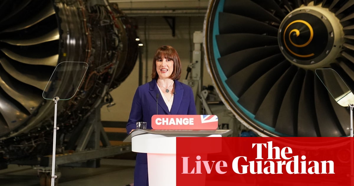 Sunak called election early as his economic plan isn’t working, says Reeves – UK politics live Sunak called election early as his economic plan isn’t working, says Reeves – UK politics live