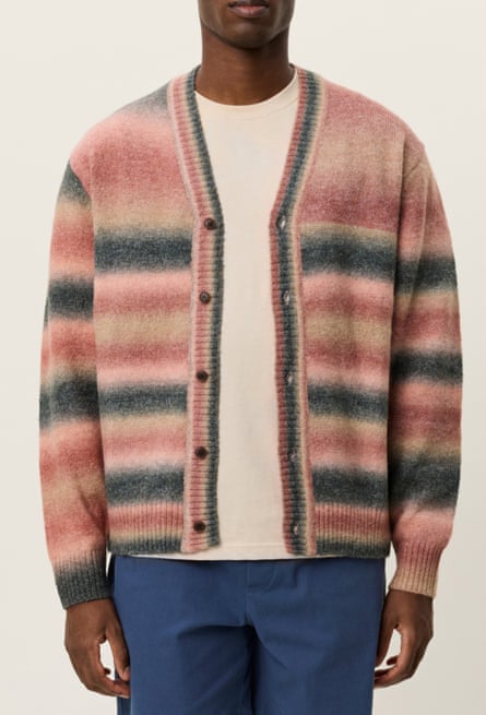 Les Deux Boston Ombre Striped Cardigan