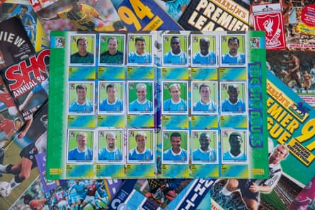 Coventry City autographs in a Premier League sticker album from 1996, including Steve Ogrizovic, Paul Williams, Ally Pickering and John Salako.