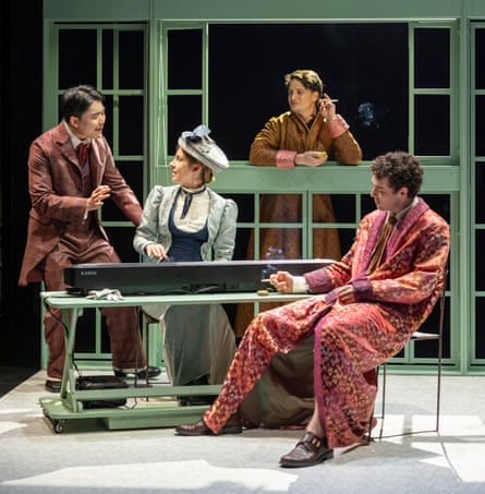 Charles Wu, Nathalie Morris, Tom Conroy and Tomáš Kantor in A Room With a View.
