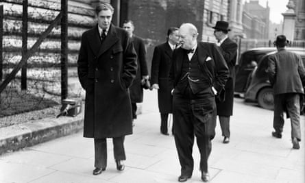 Eden with Churchill February 1945.