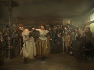 Female Boxers (part of the peculiar accumulation London Lives)