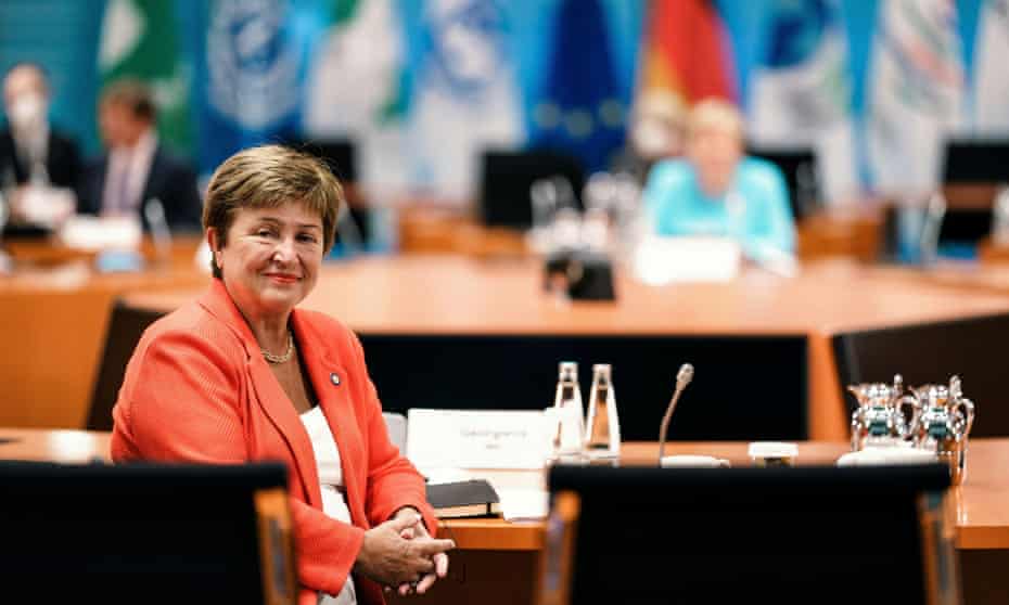 Managing director of the IMF Kristalina Georgieva.