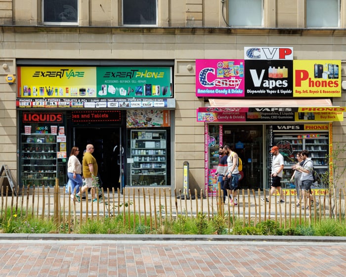 Burnham to give councils more powers to block vape and betting shops — image supplied by The Guardian UK's feed