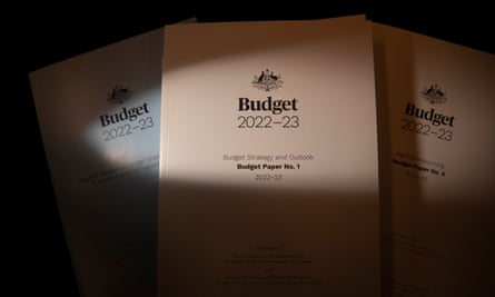 The budget papers for 2022-23