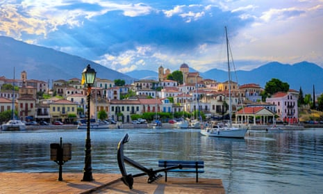 Galaxidi port, which retains an air of grandeur from its 19th-century heyday.