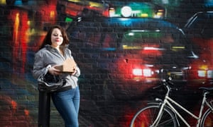 Meals on wheels: Kate Horwich, Deliveroo rider.