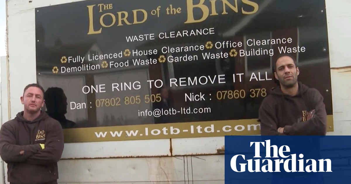 Refuse firm Lord of the Bins ordered to change its name by Tolkien franchise