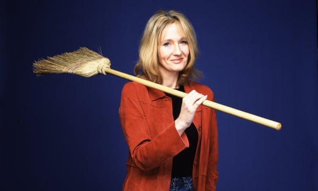 Sweeping up errors … JK Rowling.