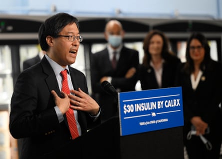 A man speaking.