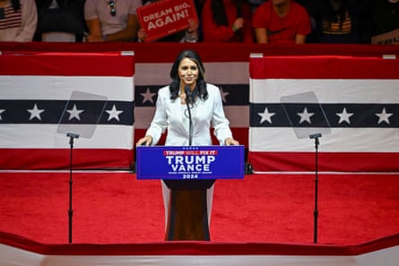a women in front of a microphone