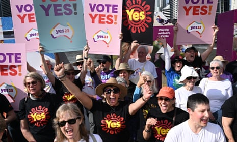 Yes23 supporters at the campaign launch in Brisbane