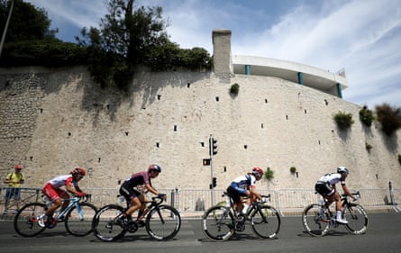 Stage two of La Course in Marseille.