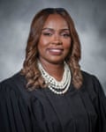 A judge in New Orleans wanted to file a lawsuit against a television news channel. But it didn't violate any laws | New Orleans 1 A woman in a judge's robe smiles