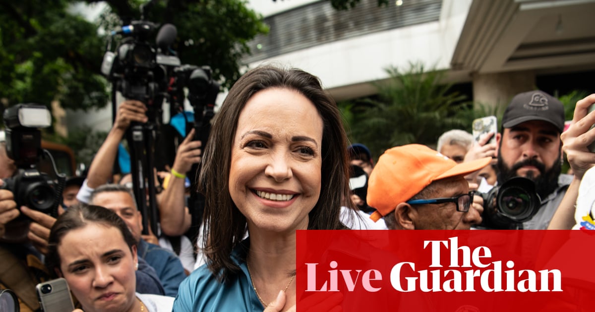 Nobel peace prize 2025 live: María Corina Machado wins for work promoting democratic rights in Venezuela