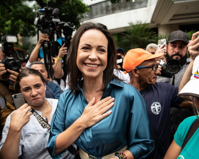 Nobel peace prize 2025: María Corina Machado wins for work promoting democratic rights in Venezuela – as it happened
