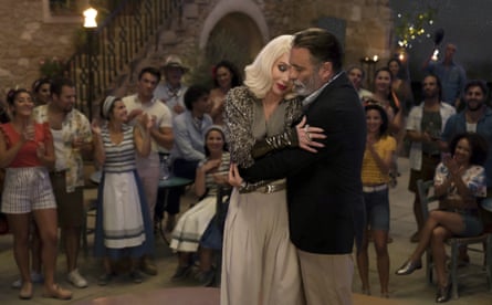 Cher and Andy Garcia in Mamma Mia! Here We Go Again.