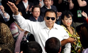 Muhammad Ali and his wife Yolanda