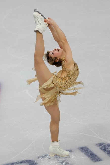 Alysa Liu of the United States competes in Women’s Single Skating - Free Skating.