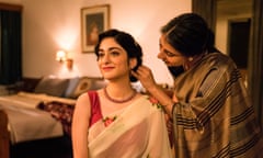 Love across the divide … Tanya Maniktala as Lata and Mahira Kakkar as her mother in director Mira Nair’s adapation of Vikram Seth’s novel.