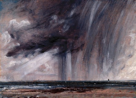 Rainstorm over the Sea, c1824-1828 by John Constable.