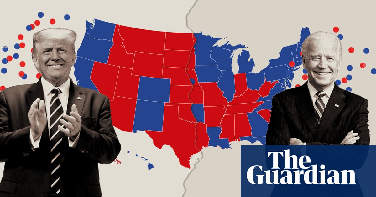 Build Your Own Us Election Result Plot A Biden Or Trump Win Us News The Guardian
