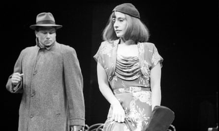 Casey Biggs and Patti LuPone in The Cradle Will Rock in 1985.