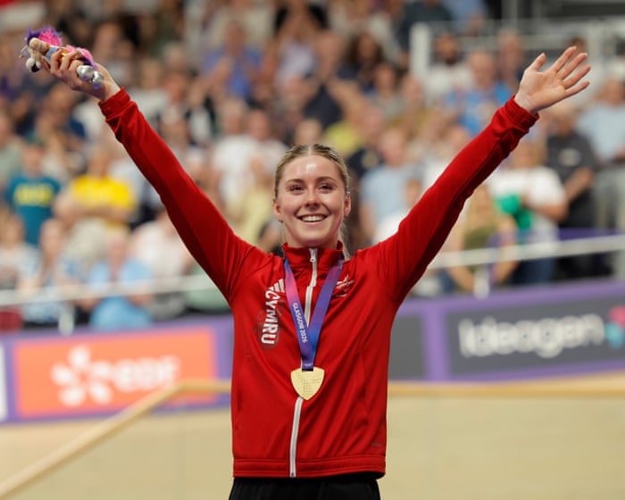 Emma Finucane lands keirin to claim historic fourth Commonwealth gold — image supplied by The Guardian Sport's feed
