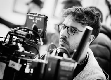 Simon Bird at work on the set of Days of the Bagnold Summer