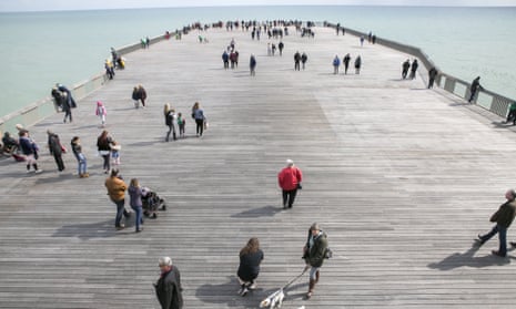 The new pier is not to everyone’s liking, with some locals referring to it demeaningly as ‘the plank’. 