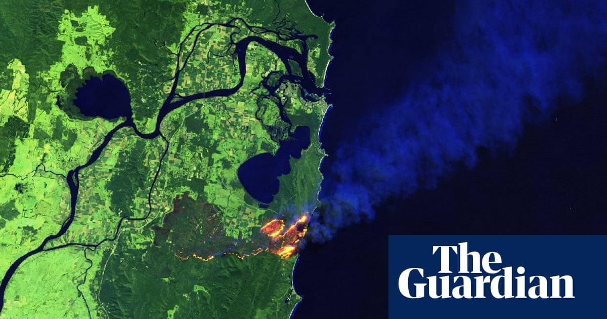 Satellite And Aerial Images Show The Extent Of Bushfire Damage Australia News The Guardian