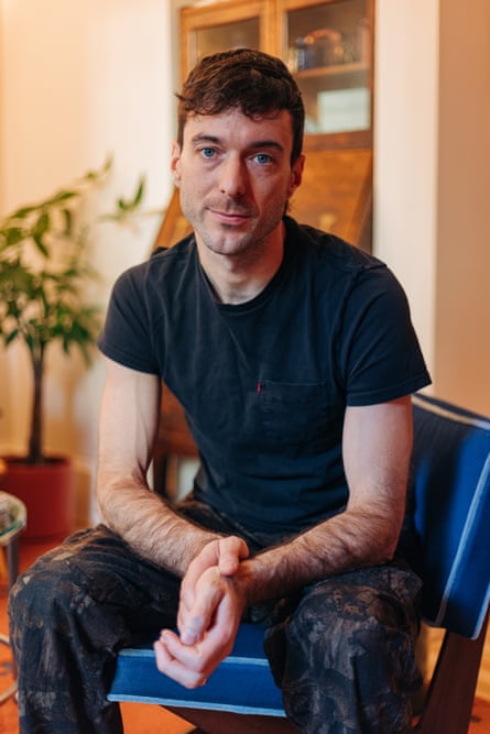 Jordan Tannahill photographed in New York for the Guardian.