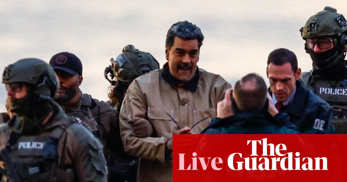 Venezuela live updates: Nicolás Maduro arrives at Manhattan court