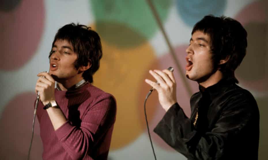 The Ryan brothers on Top of the Pops in the 1960s.