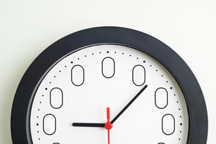 a clock with 0s where the hour markers should be