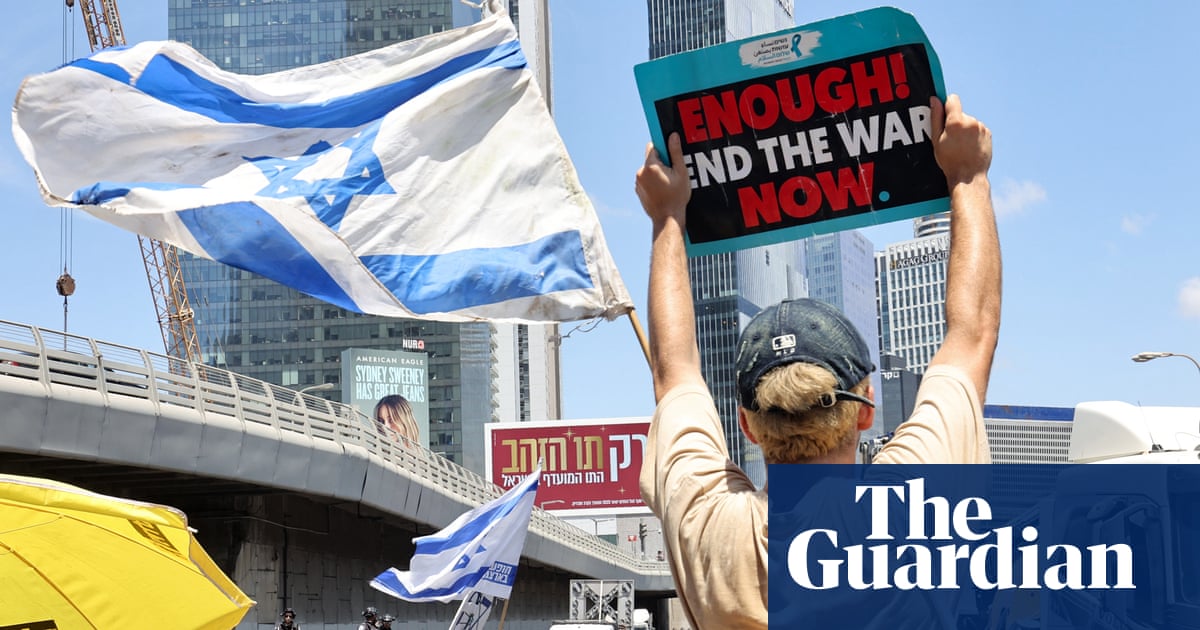 Netanyahu criticises protests in Israel against his handling of Gaza war