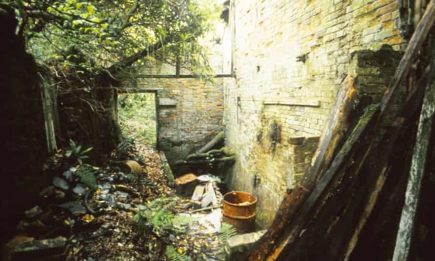 The head gardener’s office before it was restored
