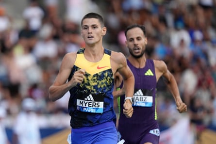 Cameron Myers up of Azeddine Habz of France successful nan Diamond League meeting.