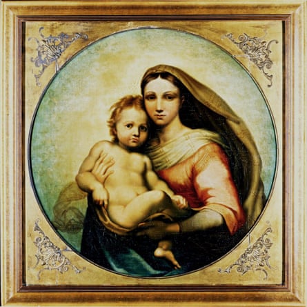 de Brécy Tondo painting by Raphael