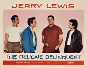 A US lobby card for The Delicate Delinquent, 1957